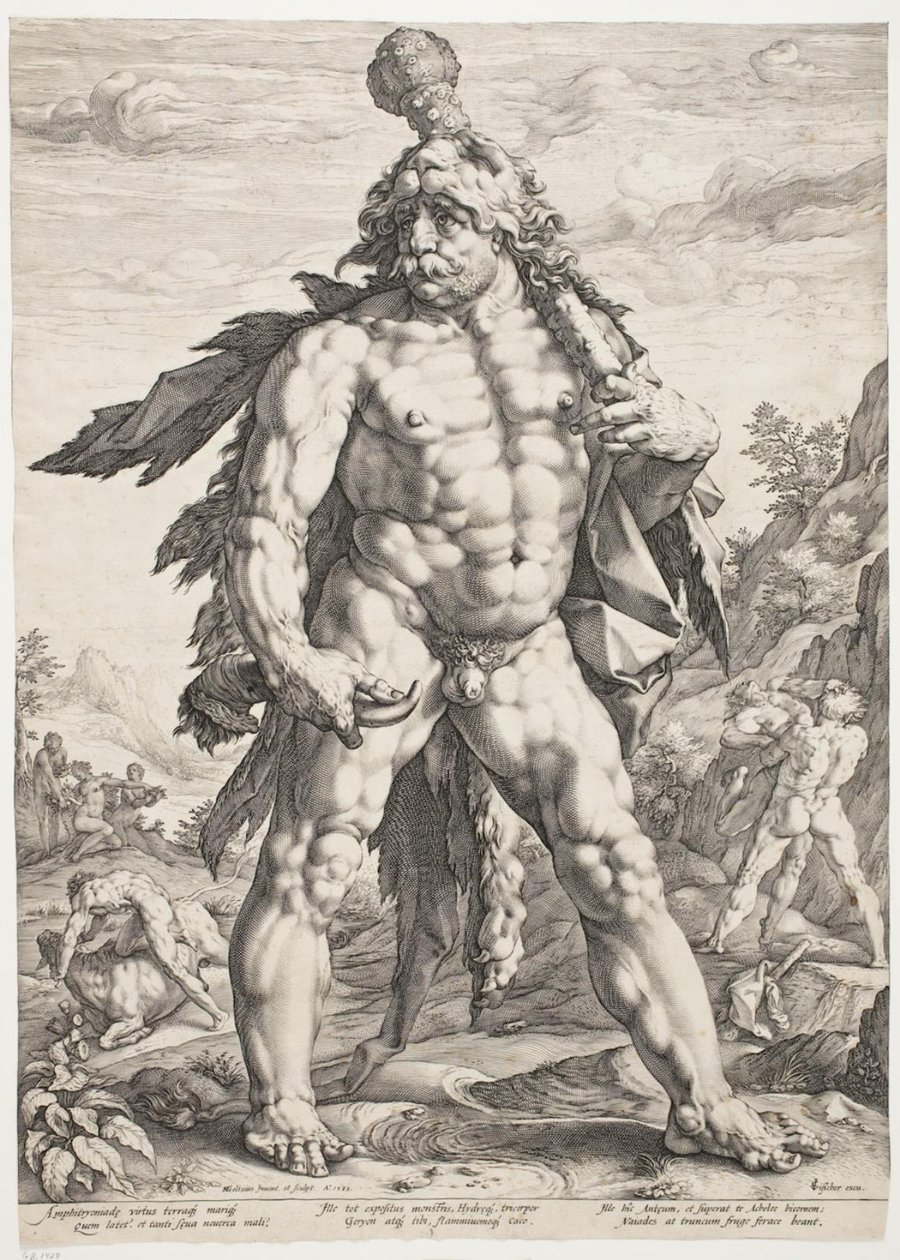 O Grande Hércules de Hendrick Goltzius