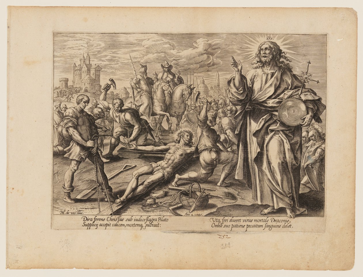 O Martírio de Cristo, de O Martírio de Cristo e dos Apóstolos de Hendrick Goltzius