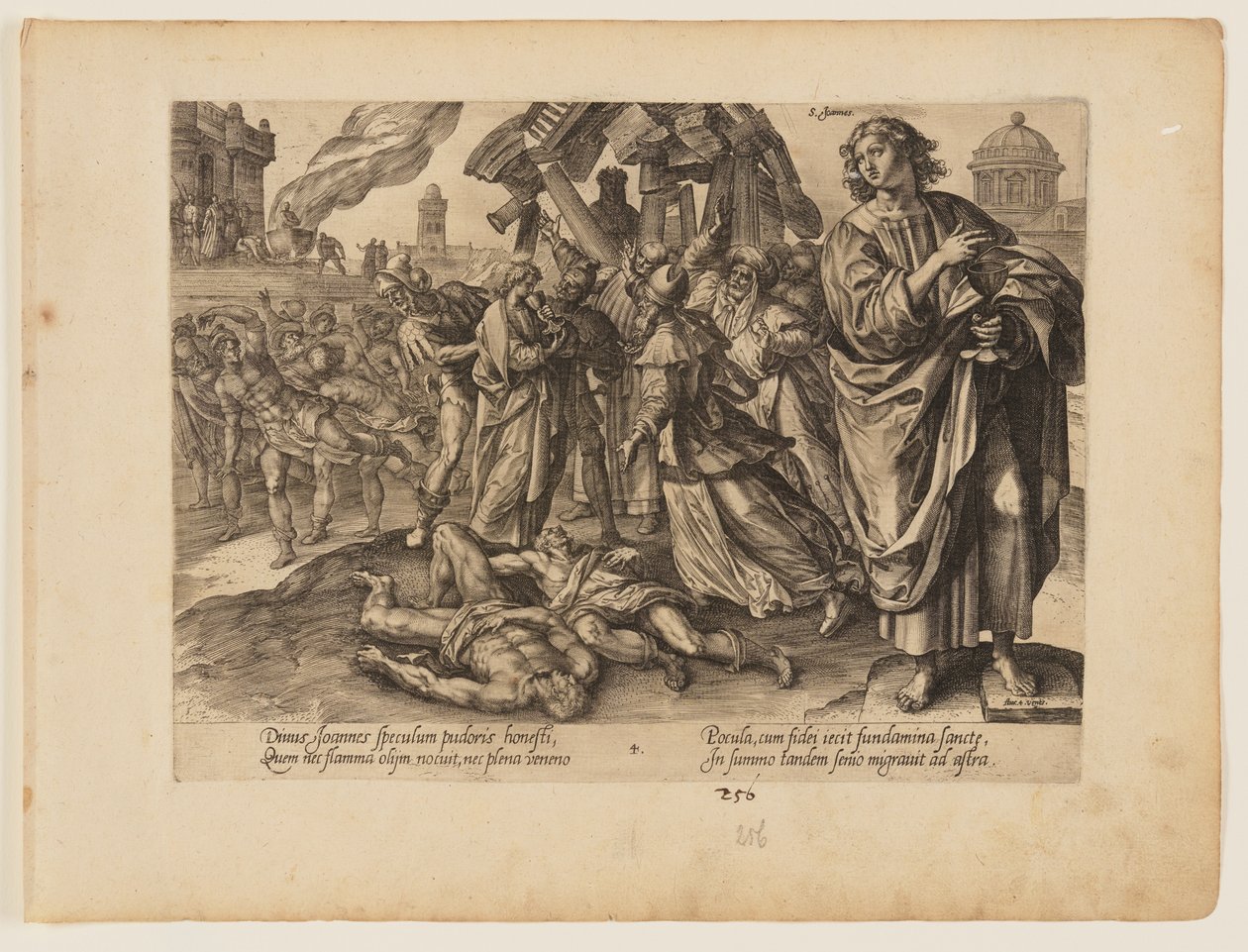 O Martírio de São João, de O Martírio de Cristo e dos Apóstolos de Hendrick Goltzius