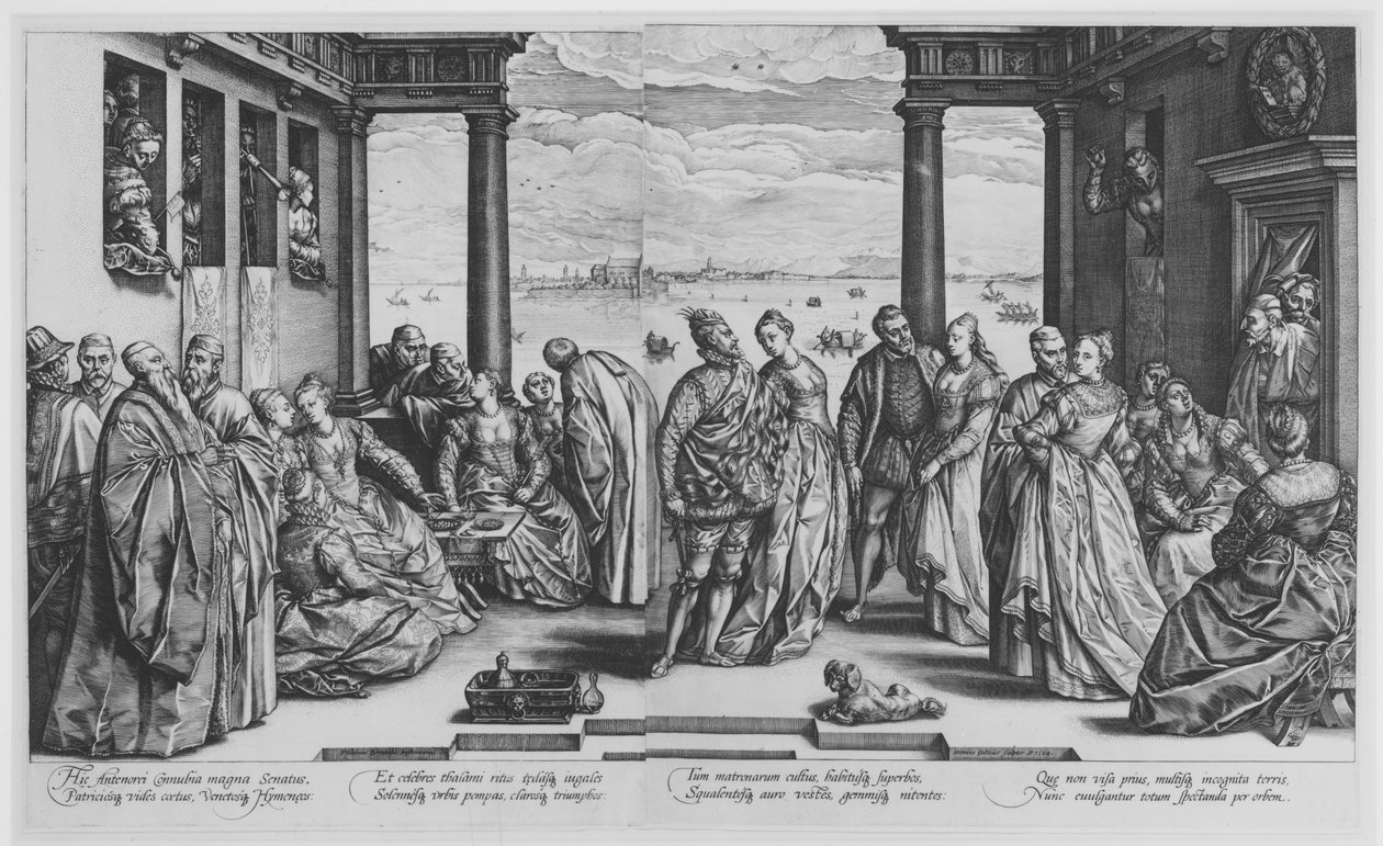 O casamento veneziano de Hendrick Goltzius