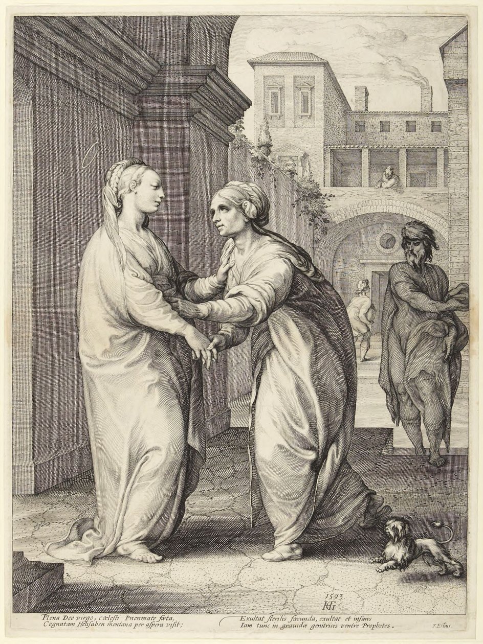 A Visitação de Hendrick Goltzius