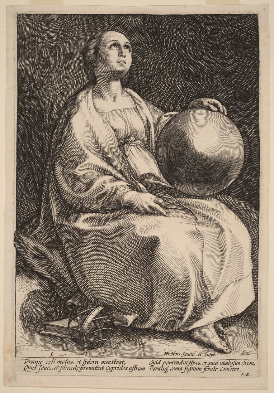 Urania de Hendrick Goltzius