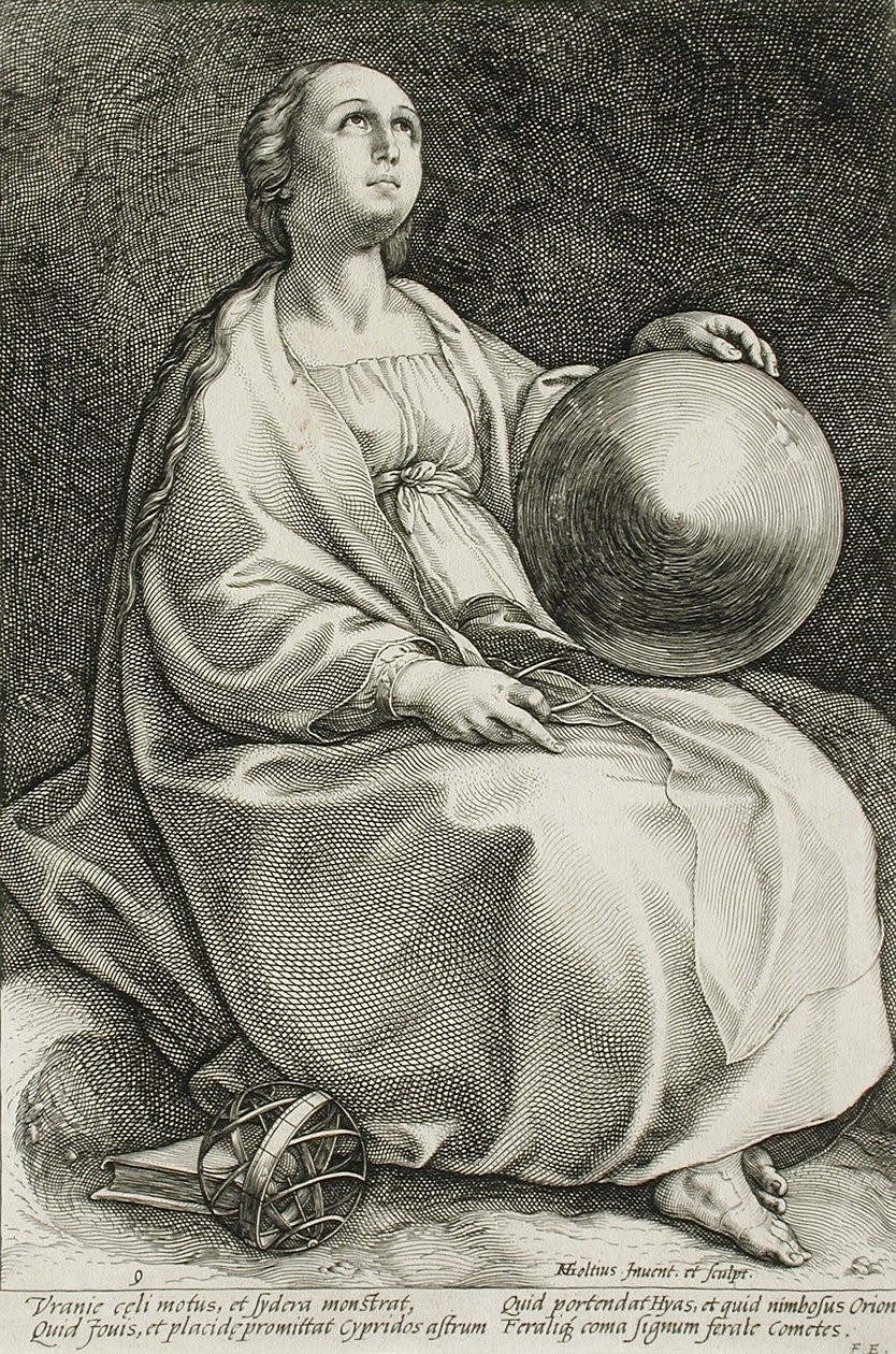 Urânia de Hendrick Goltzius