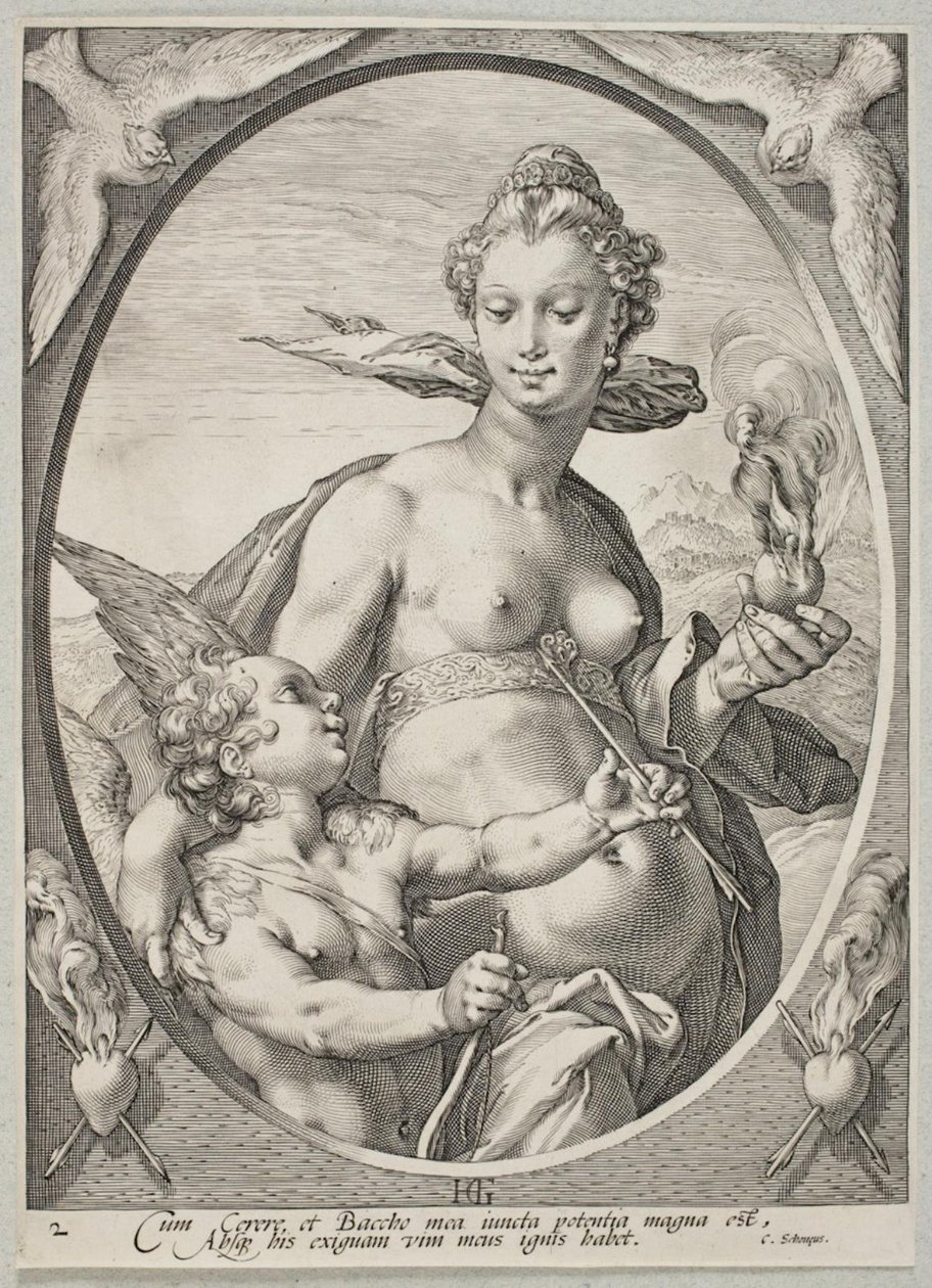 Vênus de Hendrick Goltzius