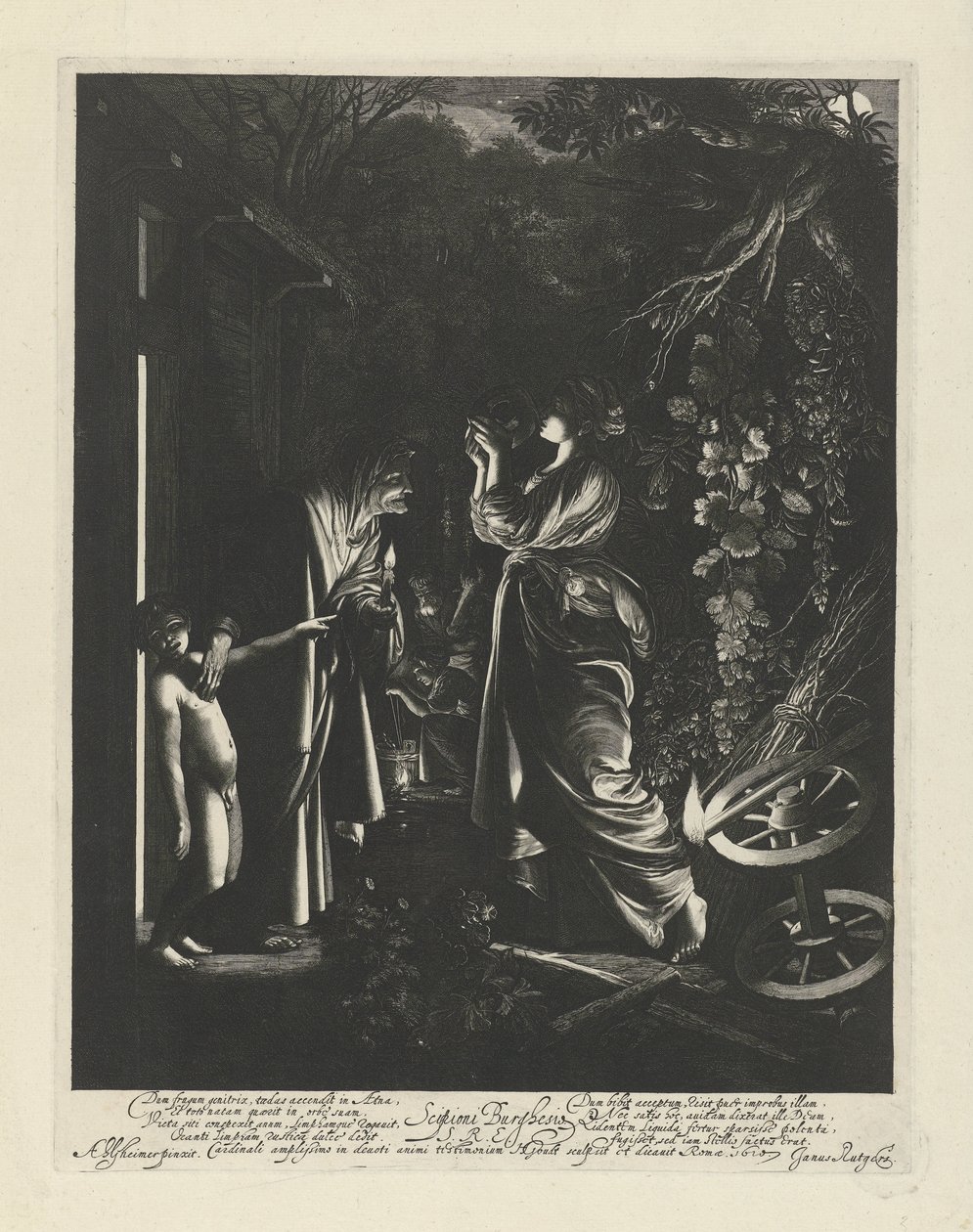 O escárnio da Ceres de Hendrick Goudt