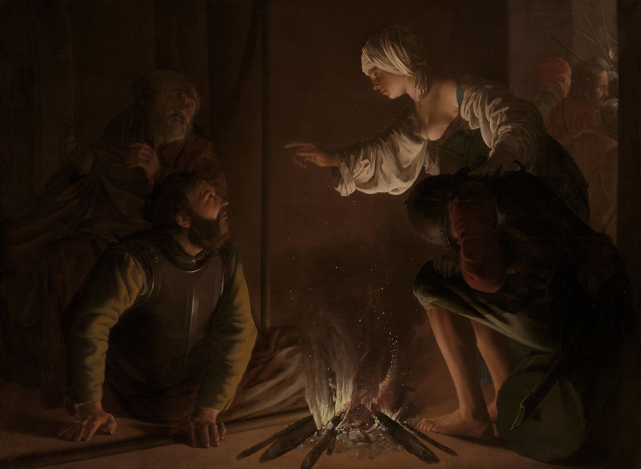 A Negação de São Pedro de Hendrick Jansz Terbrugghen