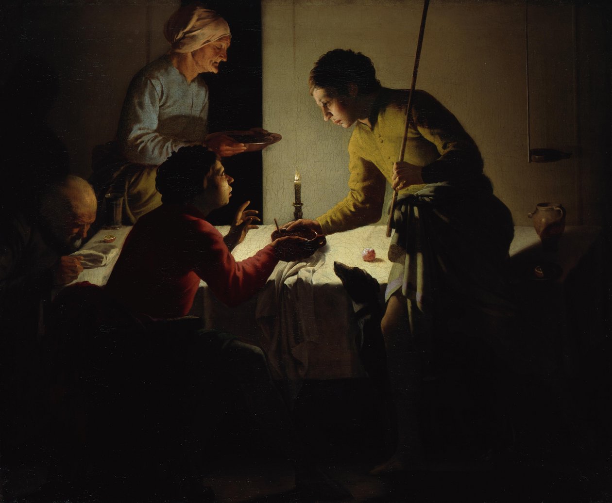 Esaú vende o seu direito de primogenitura de Hendrick ter Brugghen
