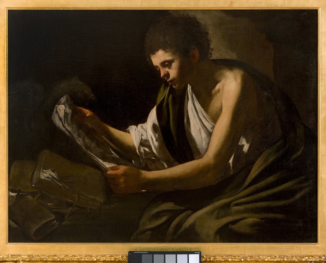 São João Evangelista, c.1621-24 de Hendrick ter Brugghen