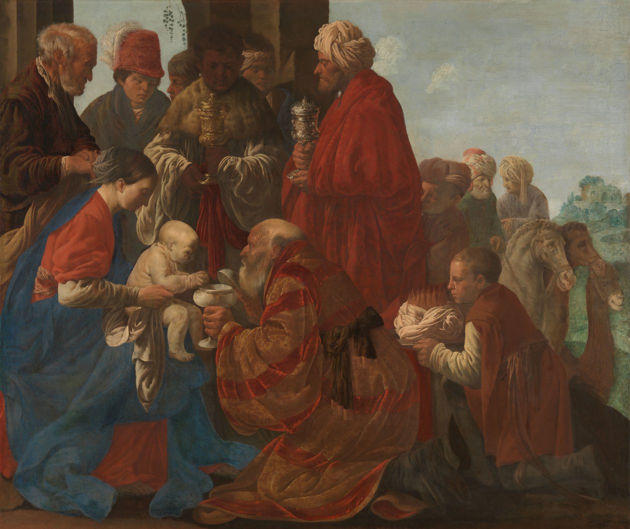 A Adoração dos Reis
A Adoração dos Magos de Hendrick ter Brugghen
