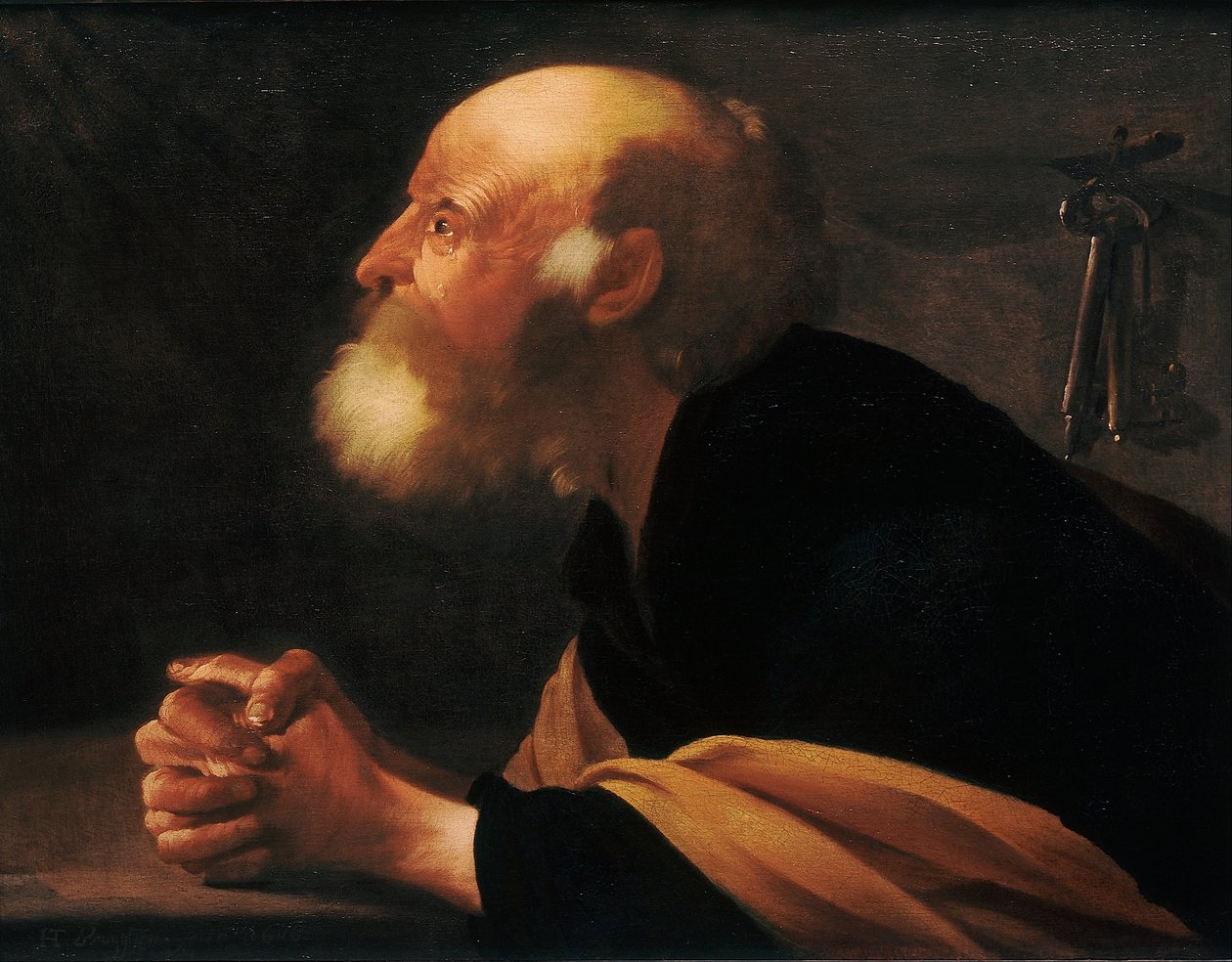 O Pedro arrependido de Hendrick ter Brugghen