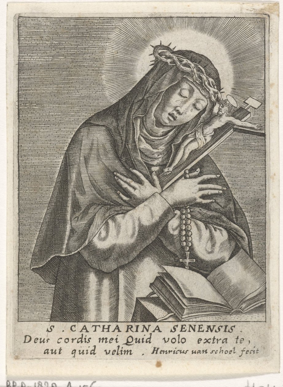 Santa Catarina de Siena de Hendrick van Schoel