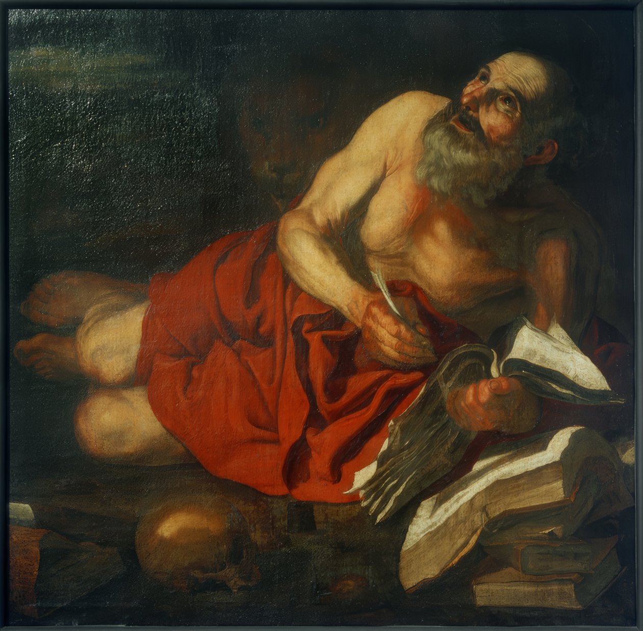 São Jerônimo por escrito de Hendrick van Somer