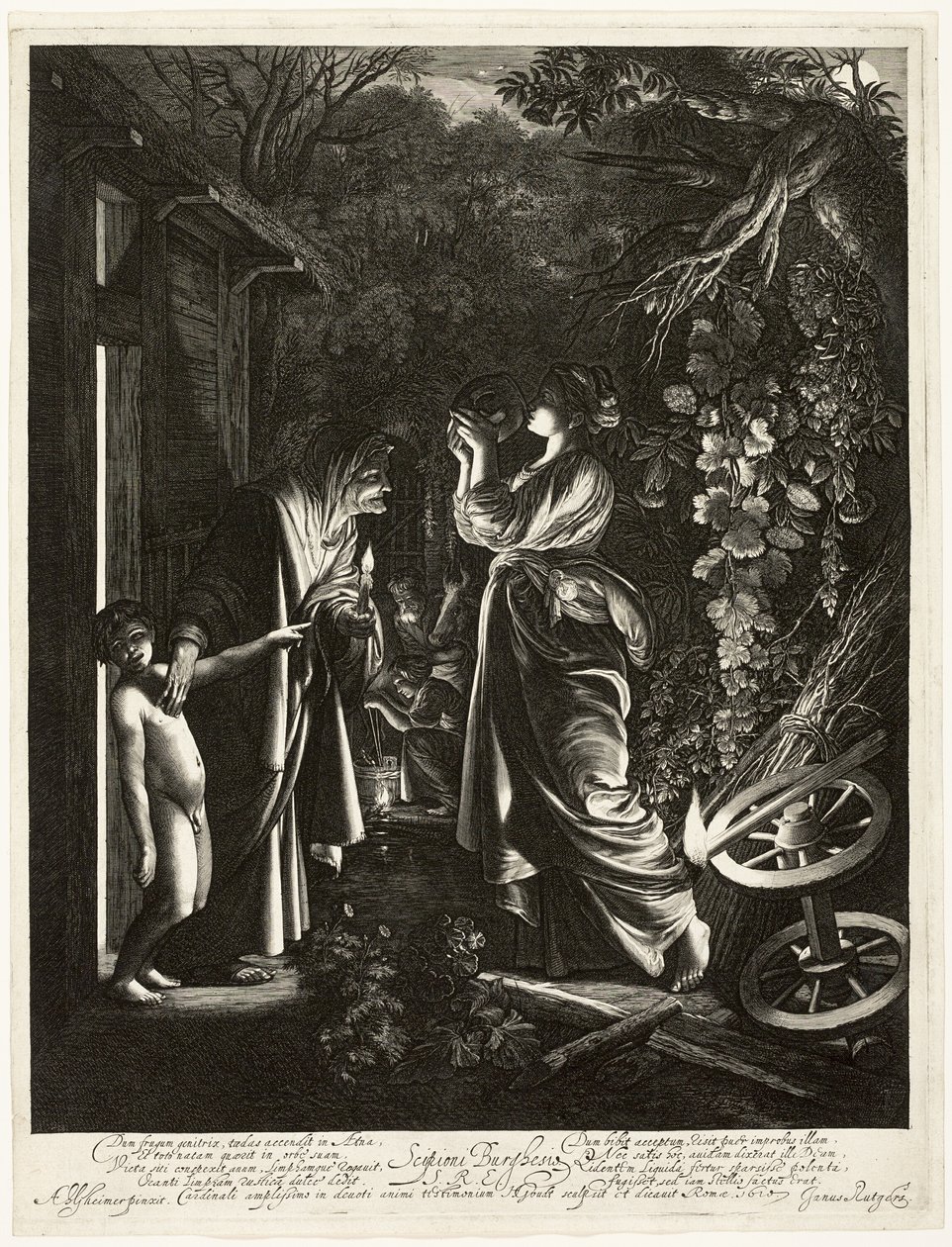 A zombaria de Ceres de Hendrick von Goudt