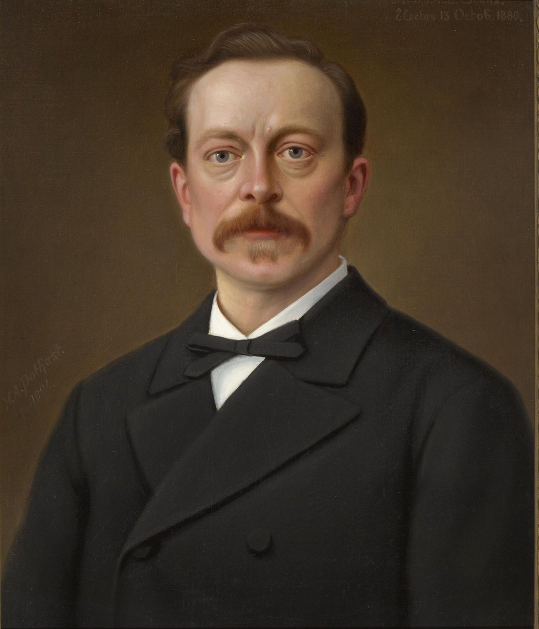 Retrato de Johannes Josephus Antonius Ludovicus Beuns (... - 1912). de Hendrik Antoon Pothast