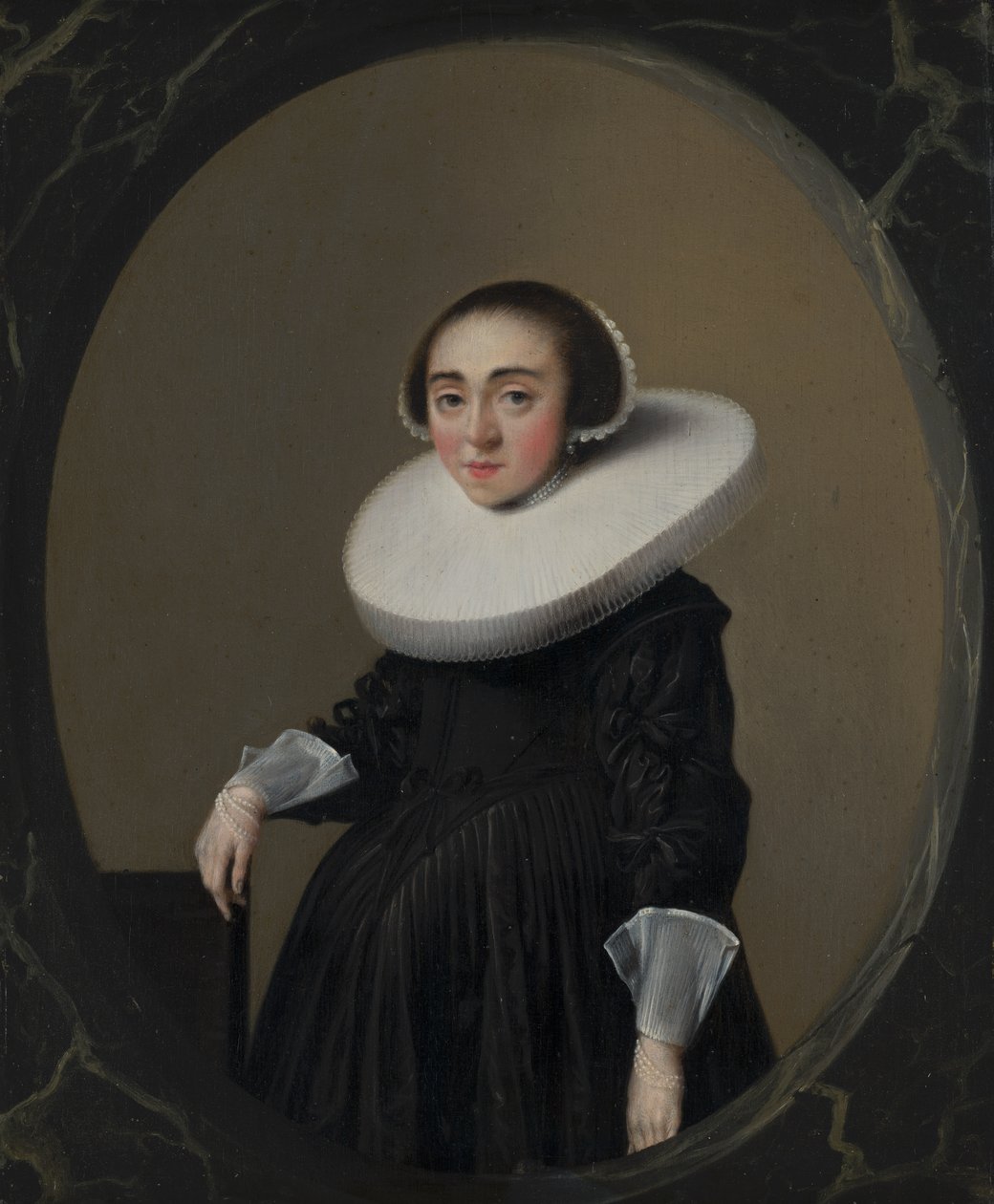 Retrato de Anna Hooftman de Hendrick Gerritsz Pot
