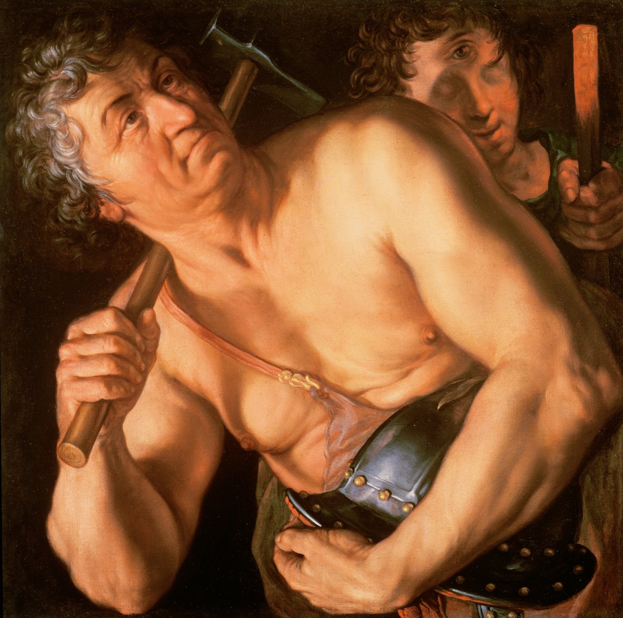 Vulcan, 1615 de Hendrik Goltzius