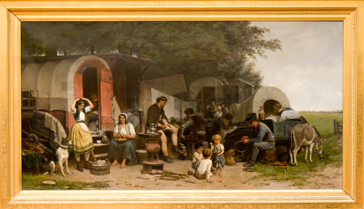 Convidados do circo de Hendrik Jacobus Scholten