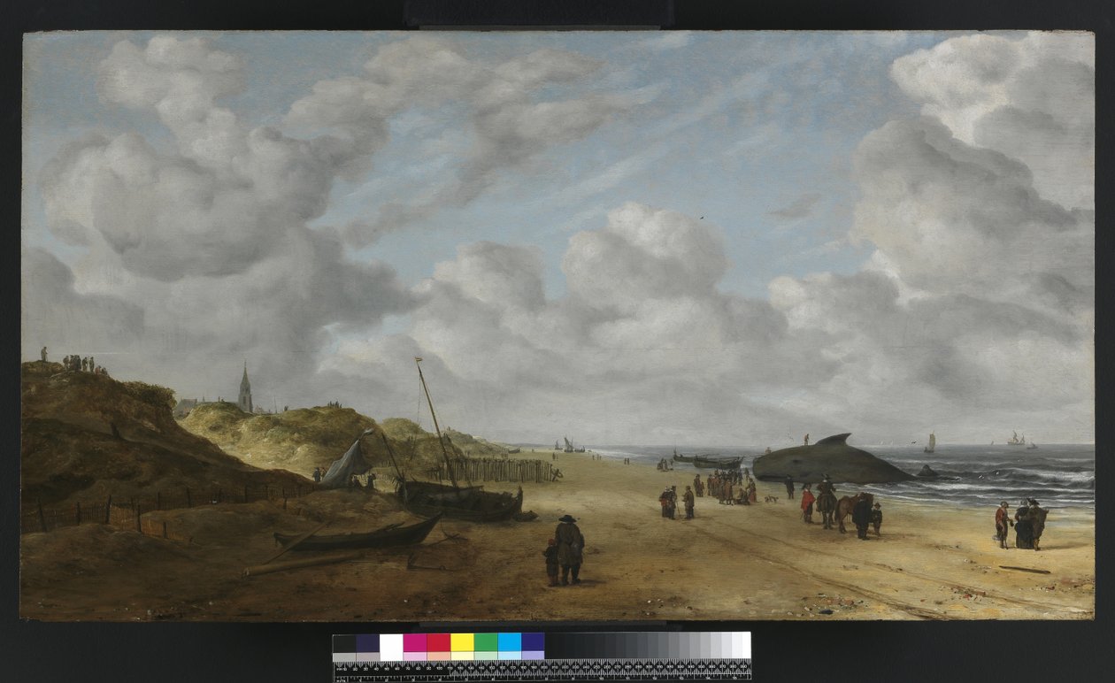 Vista das areias de Scheveningen, c.1630 de Hendrik van Anthonissen