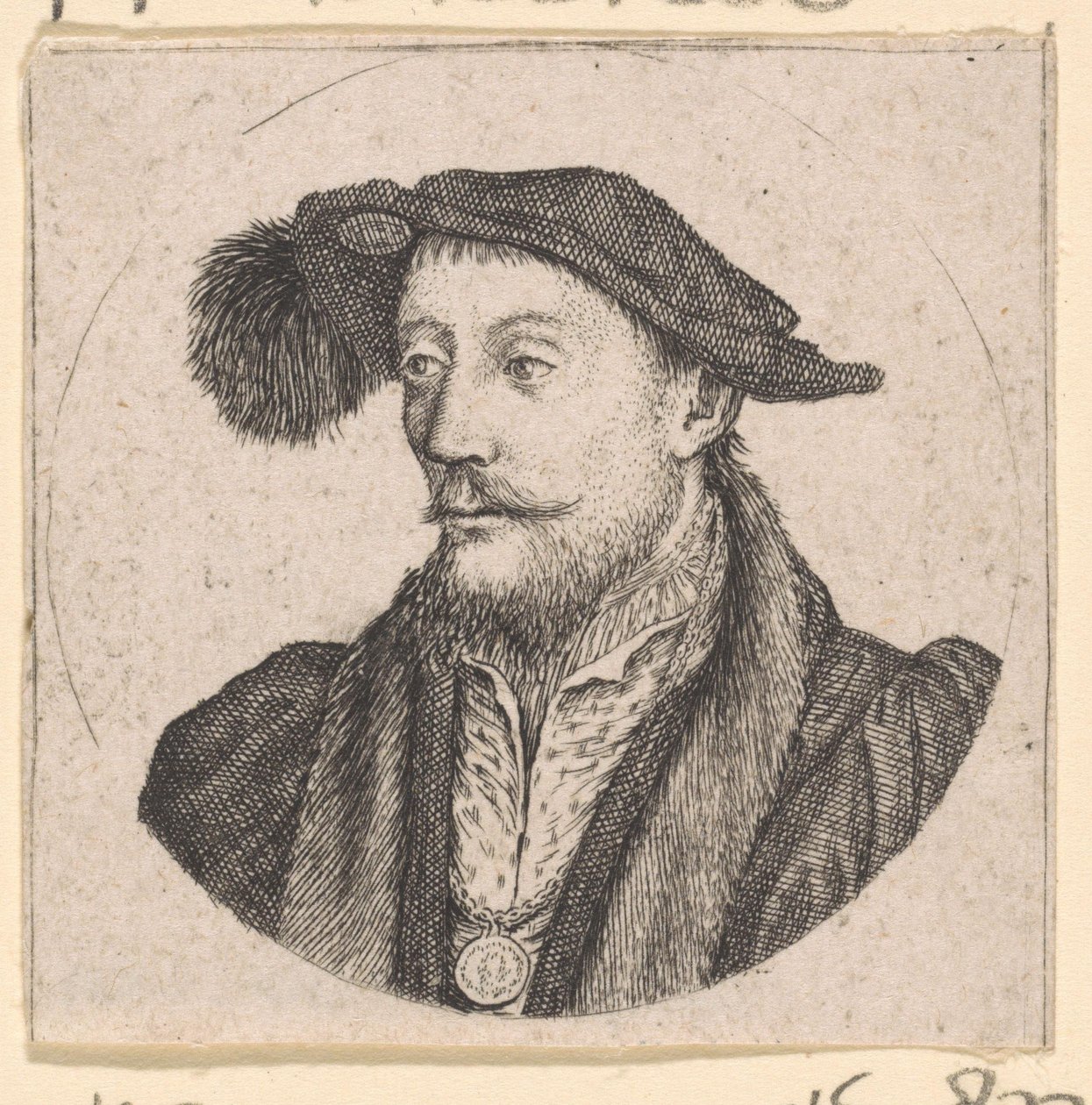 Retrato de René de Châlon, príncipe de Orange de Hendrik Bary