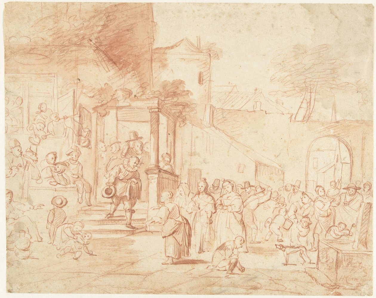 O Casamento da Aldeia de Hendrik Carré (II)