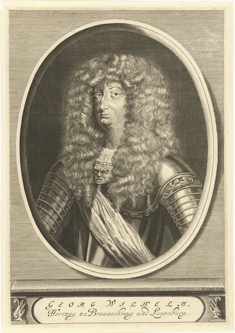 Retrato de Jorge Guilherme, Duque de Brunswick-Lüneburg de Hendrik Causé