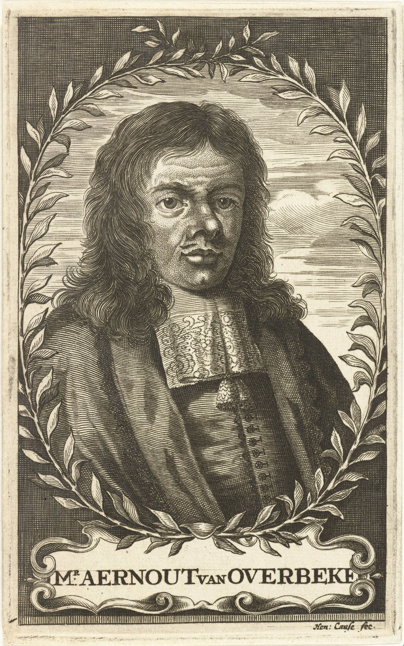 Retrato de Aernout van Overbeke de Hendrik Causé