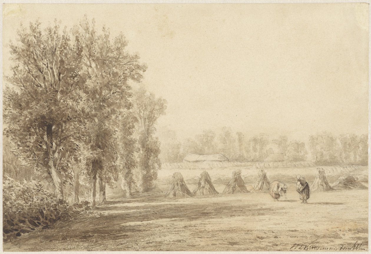 Wheatfield de Hendrik Dirk Kruseman van Elten