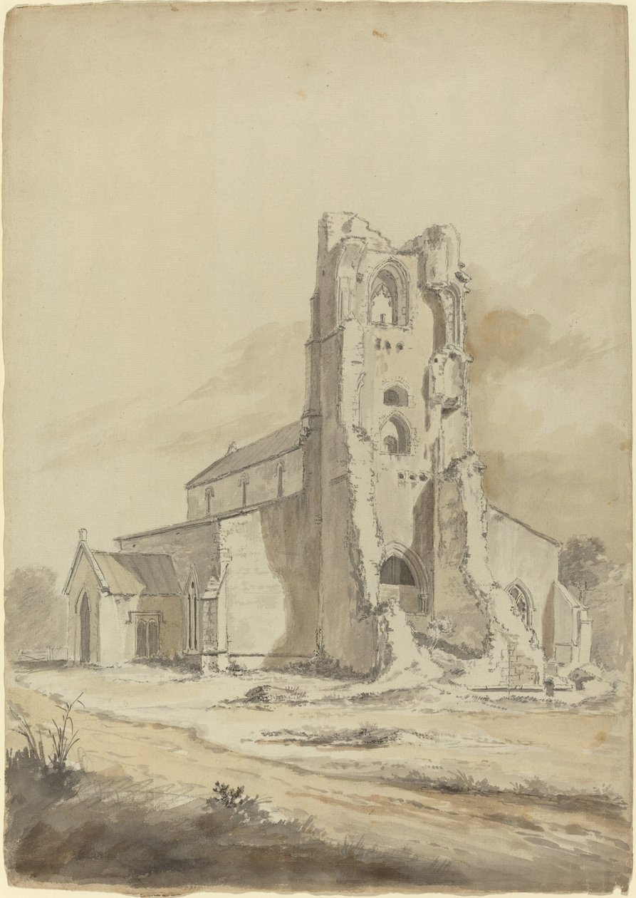 Igreja em ruínas de Hendrik Frans de Cort