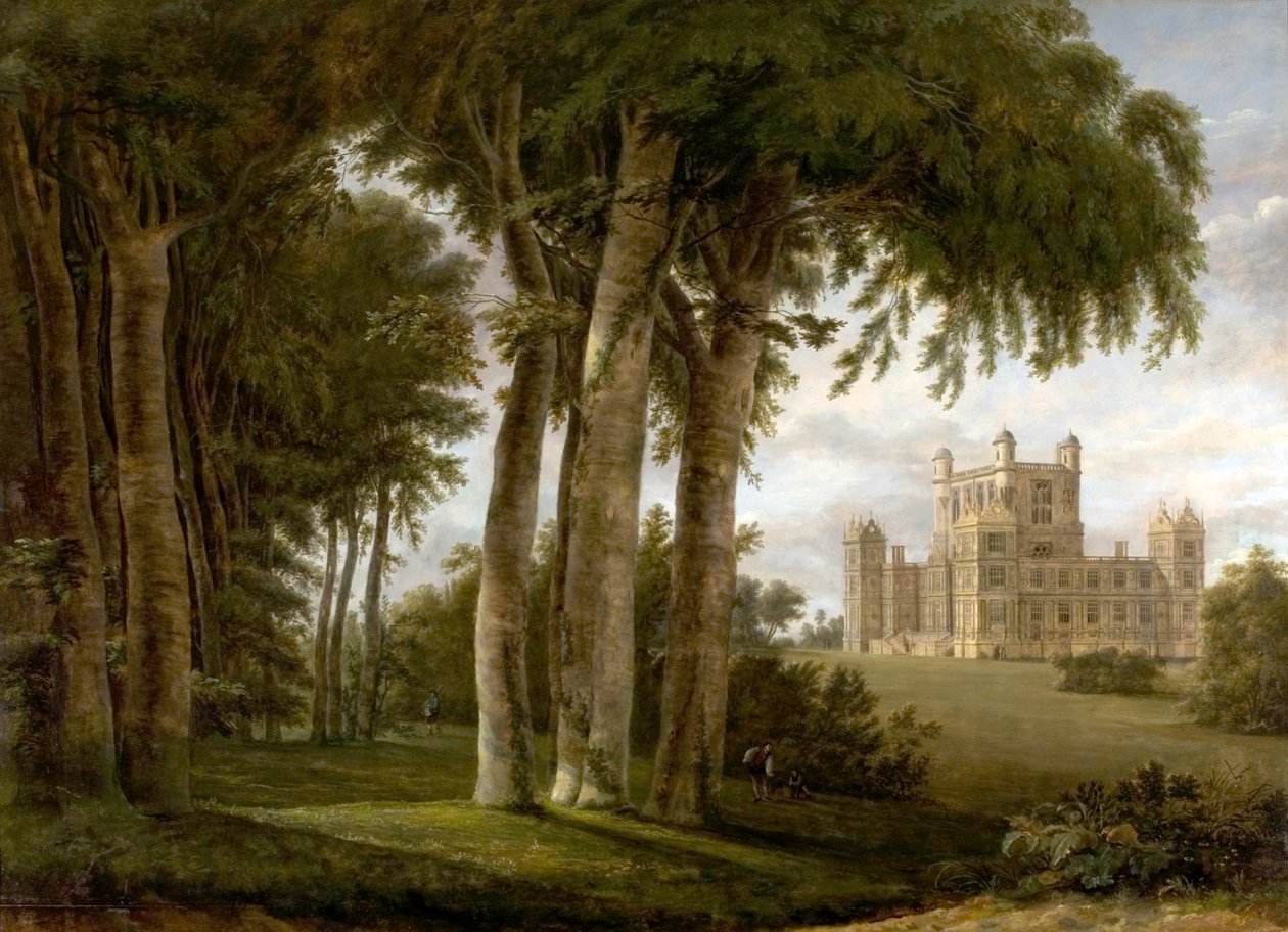 Wollaton Hall, Nottingham, 1795 de Hendrik Frans de Cort