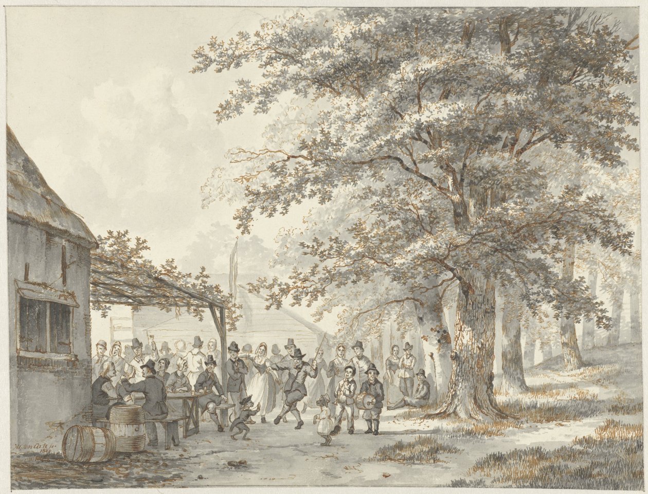 Festival da aldeia de Hendrik Gerrit ten Cate