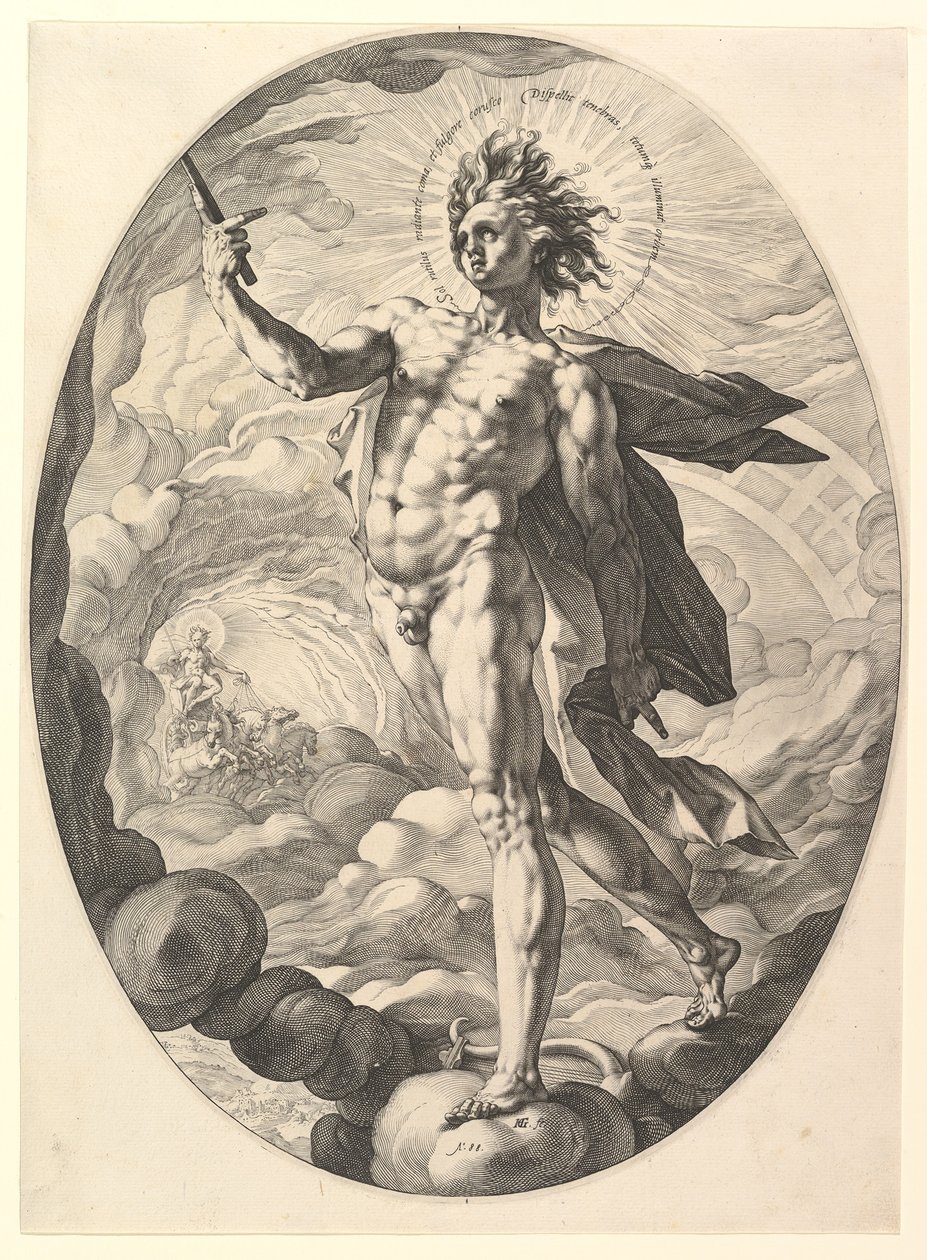 Apolo, 1588. de Hendrik Goltzius