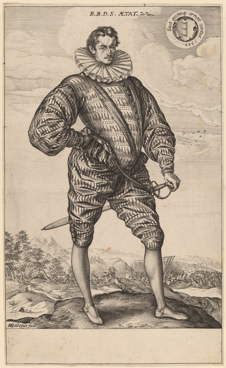 Balthasar Bathory de Somloy de Hendrik Goltzius