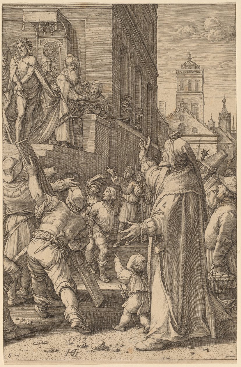 Eis o homem de Hendrik Goltzius