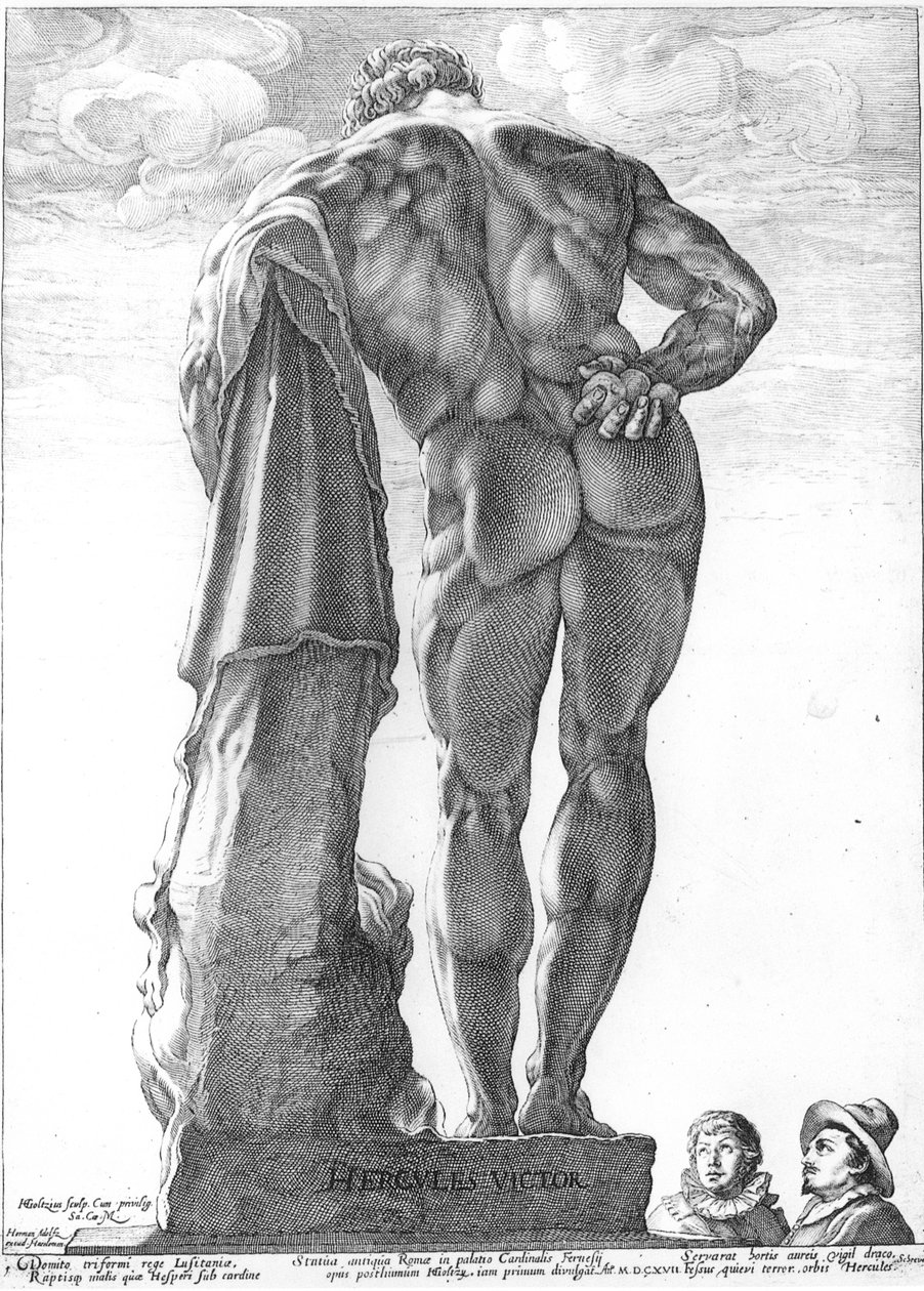 Hércules Farnese de Hendrik Goltzius