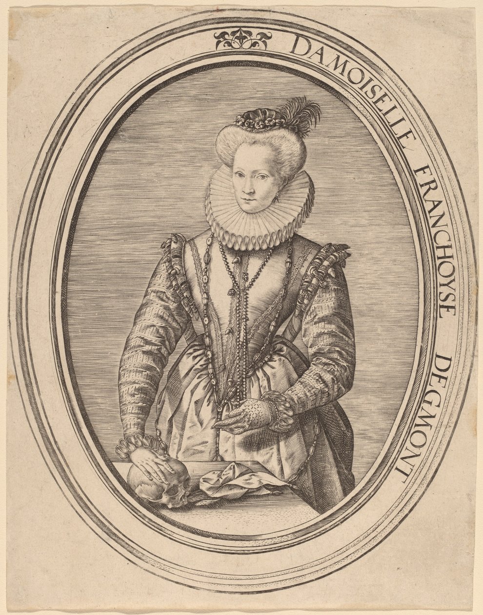 Françoise van Egmond de Hendrik Goltzius