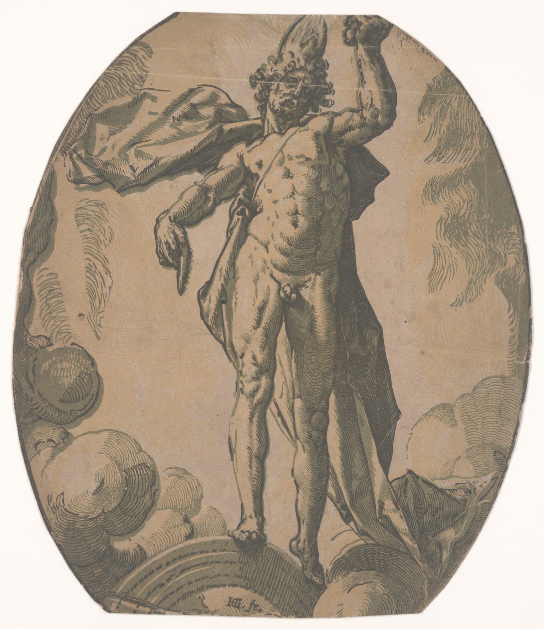 Helios de Hendrik Goltzius
