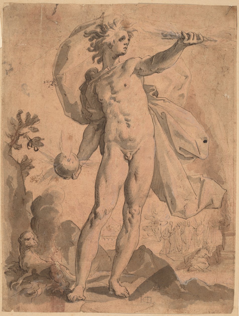 Ignis de Hendrik Goltzius