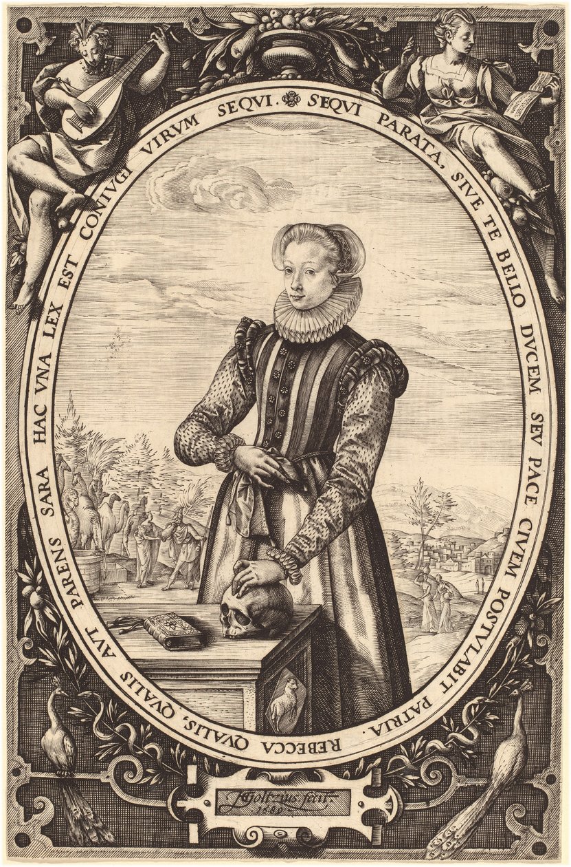 Josina Hamels de Hendrik Goltzius