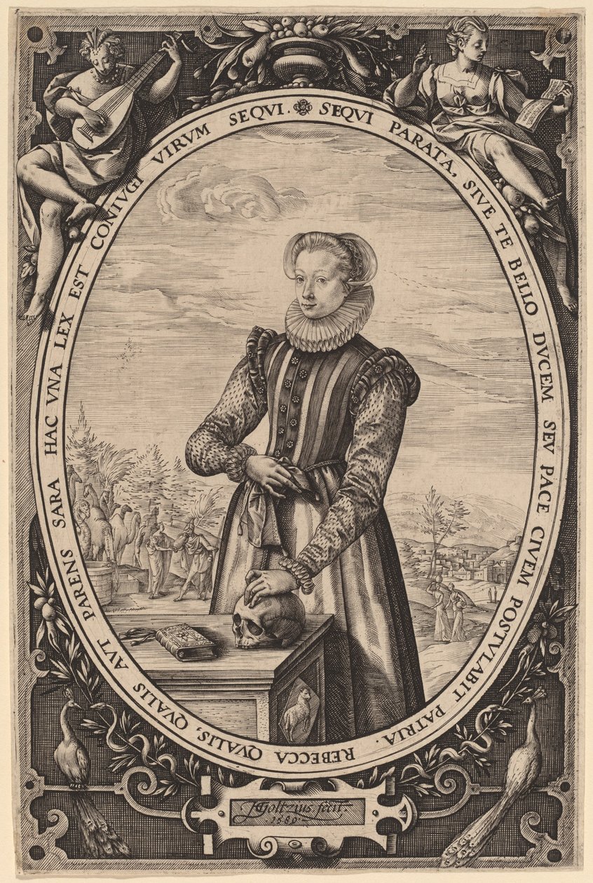 Josina Hamels de Hendrik Goltzius
