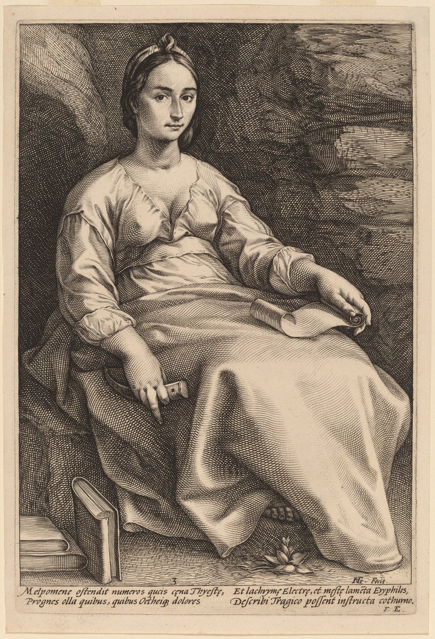 Melpomene de Hendrik Goltzius
