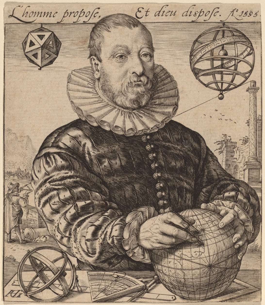 Nicolau Petri van Deventer de Hendrik Goltzius