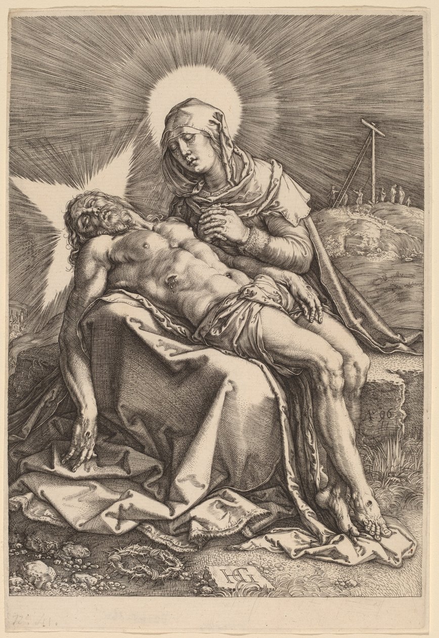Pietá de Hendrik Goltzius