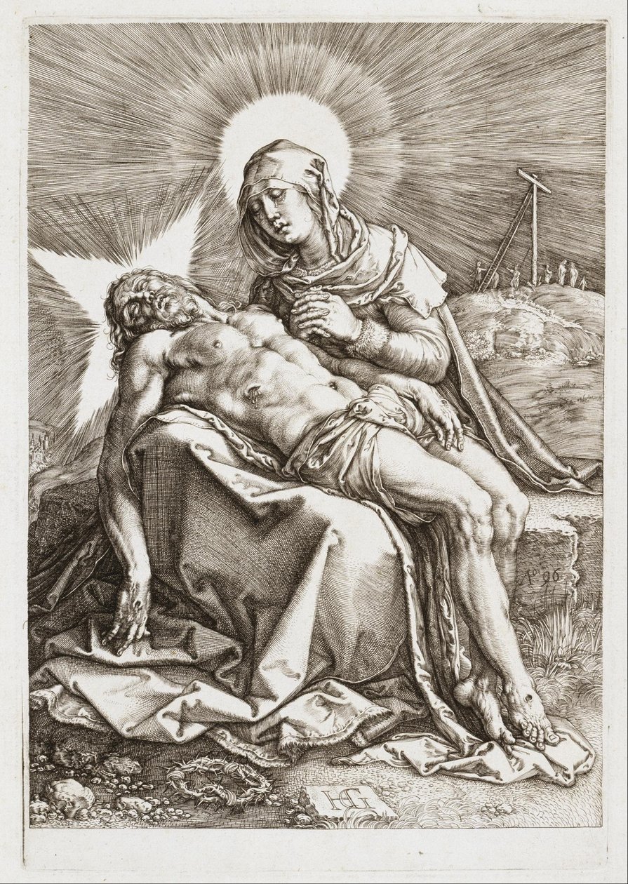 Pieta de Hendrik Goltzius