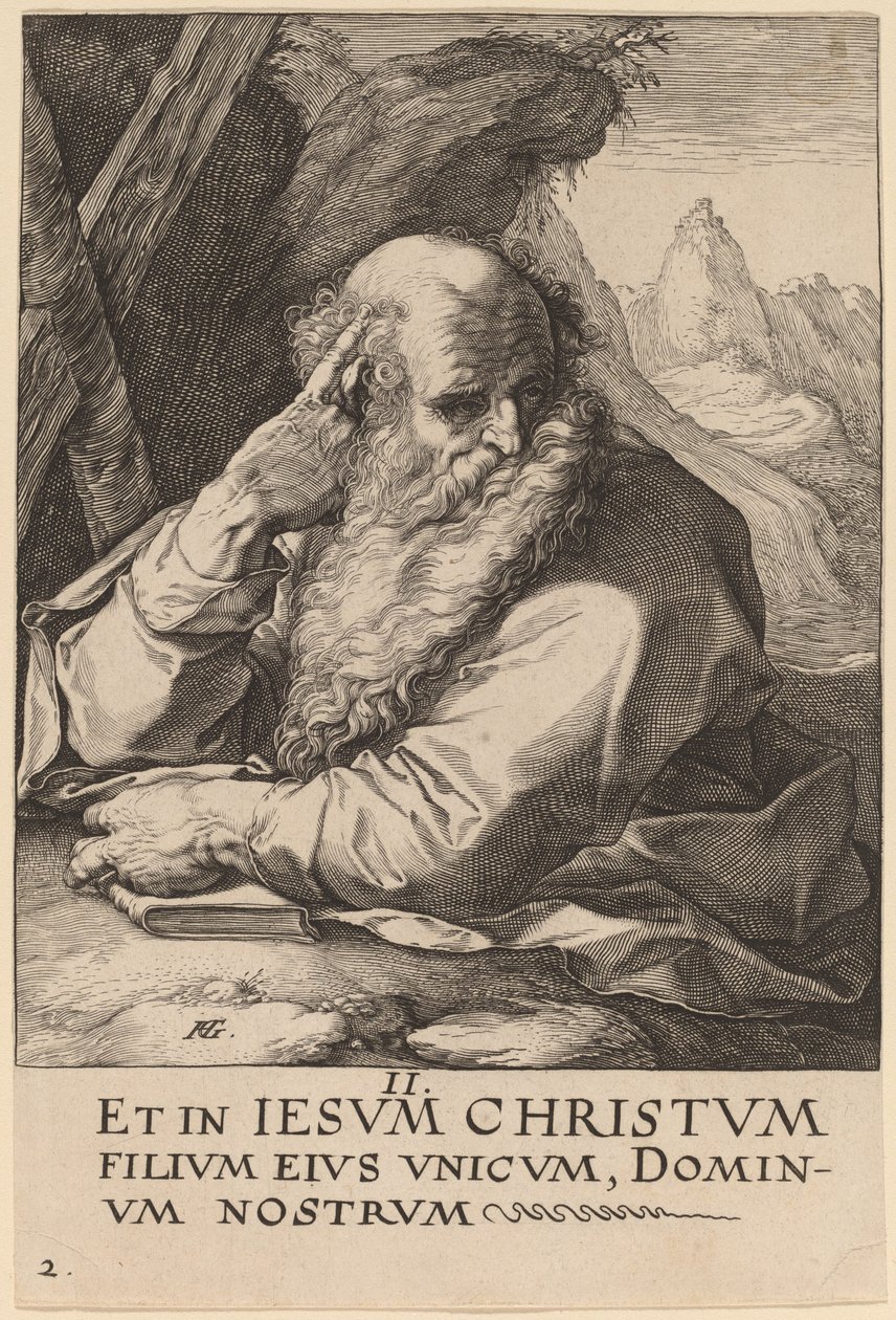Santo André de Hendrik Goltzius