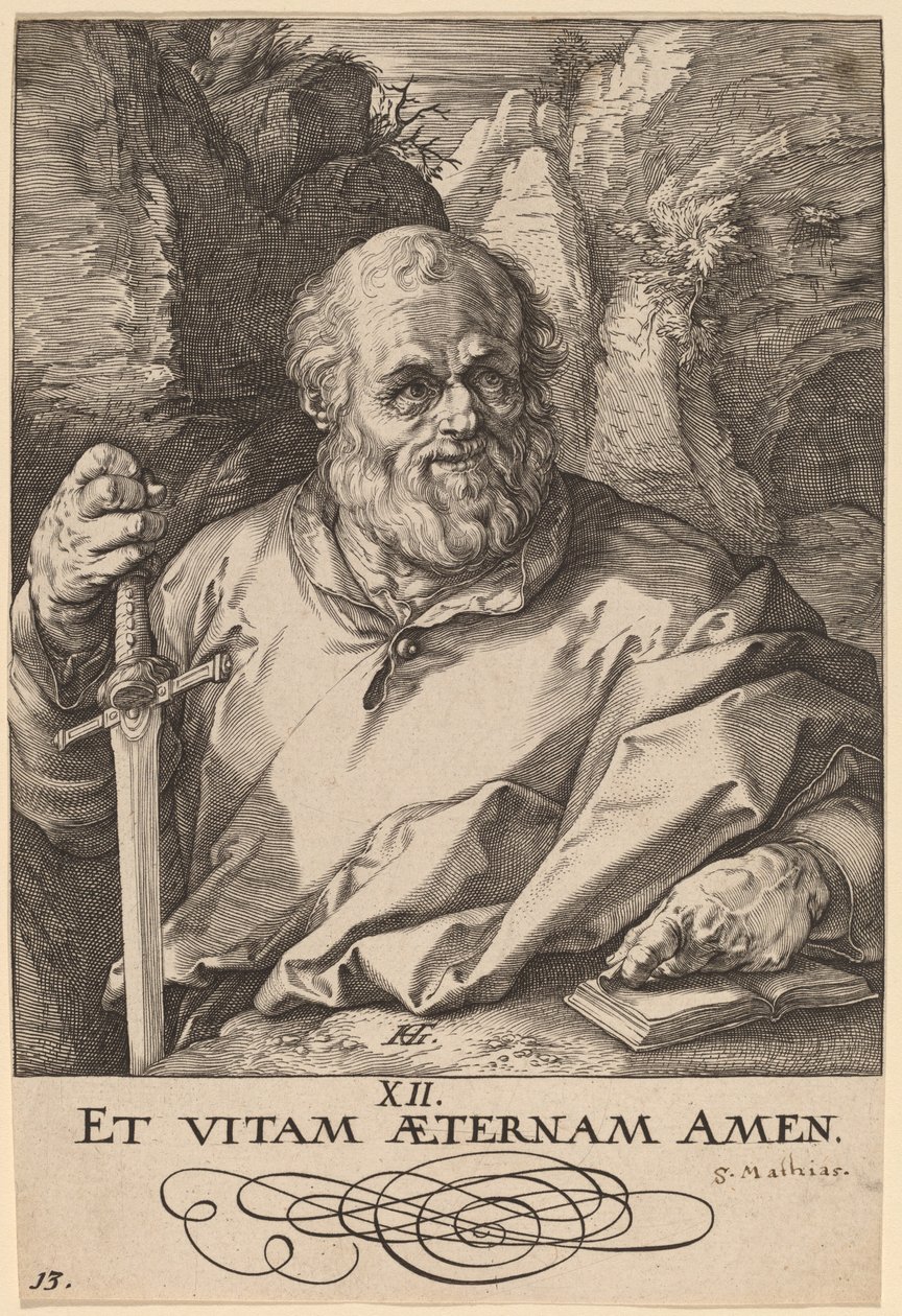 São Matias de Hendrik Goltzius