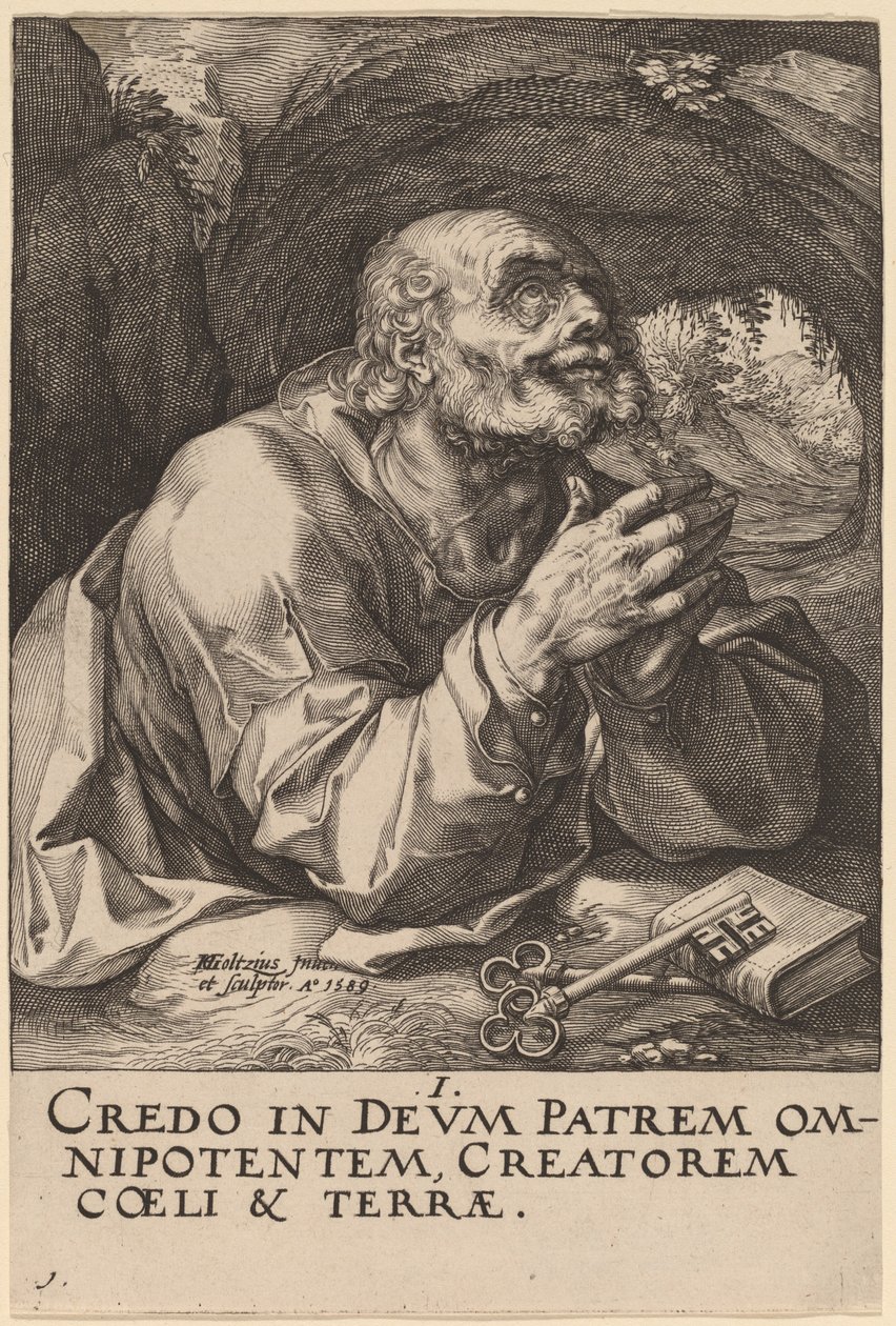 São Pedro de Hendrik Goltzius