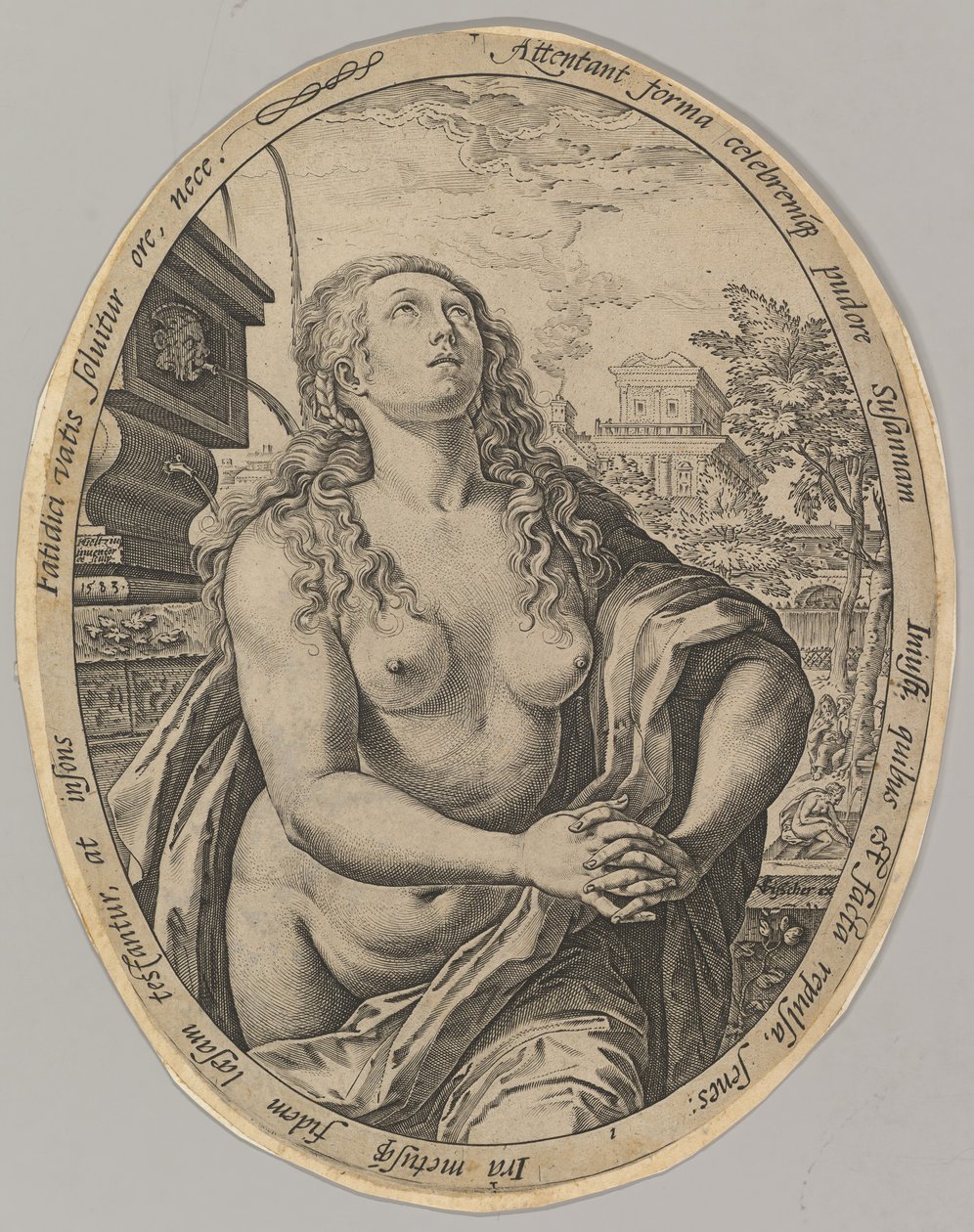 Susanna, 1583. de Hendrik Goltzius