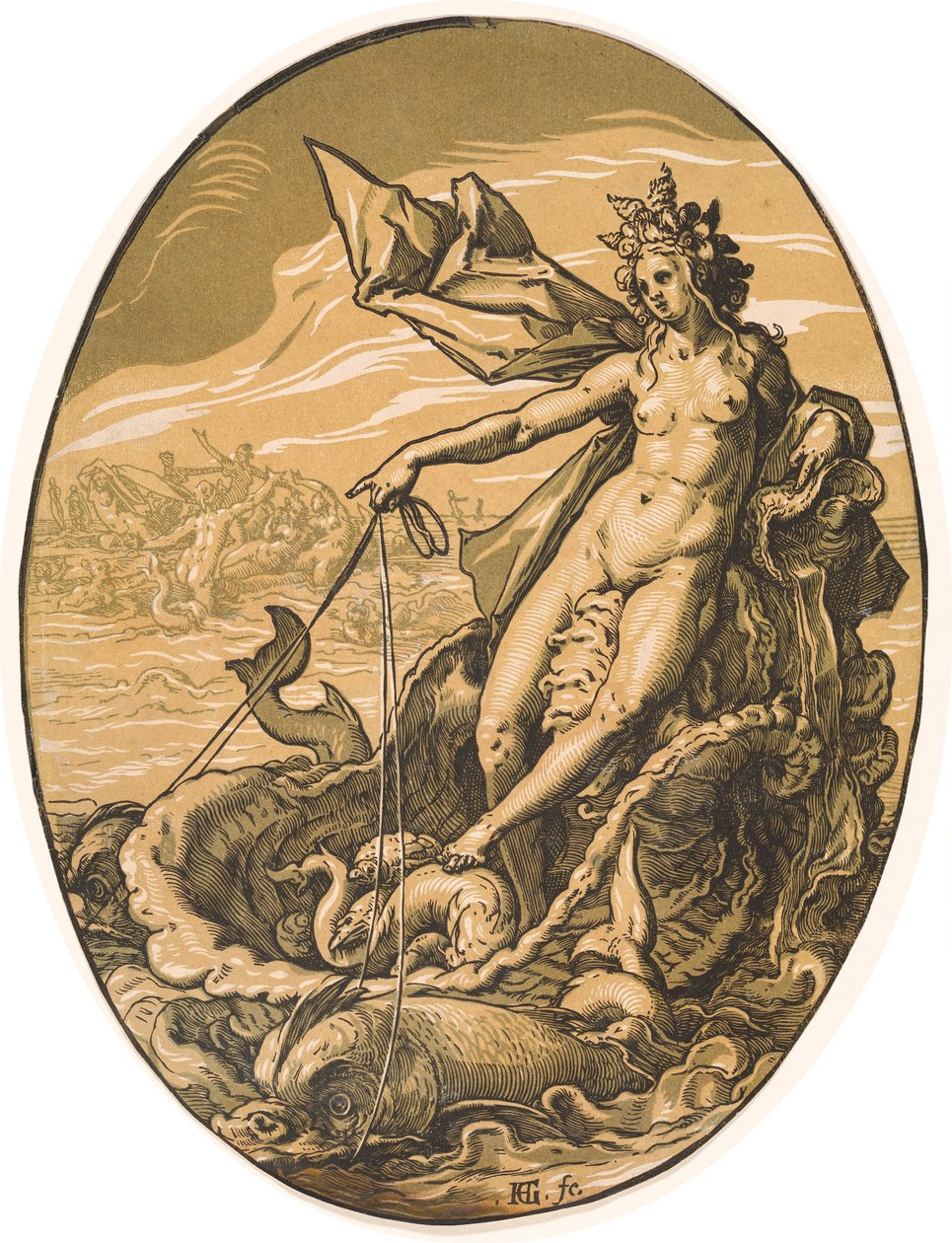 Tétis de Hendrik Goltzius