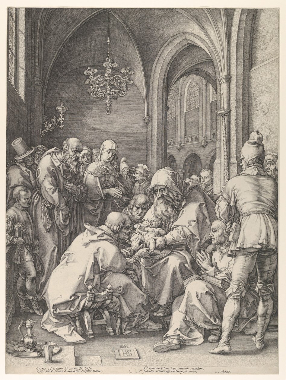 A Circuncisão,.n.d., s.d.. de Hendrik Goltzius