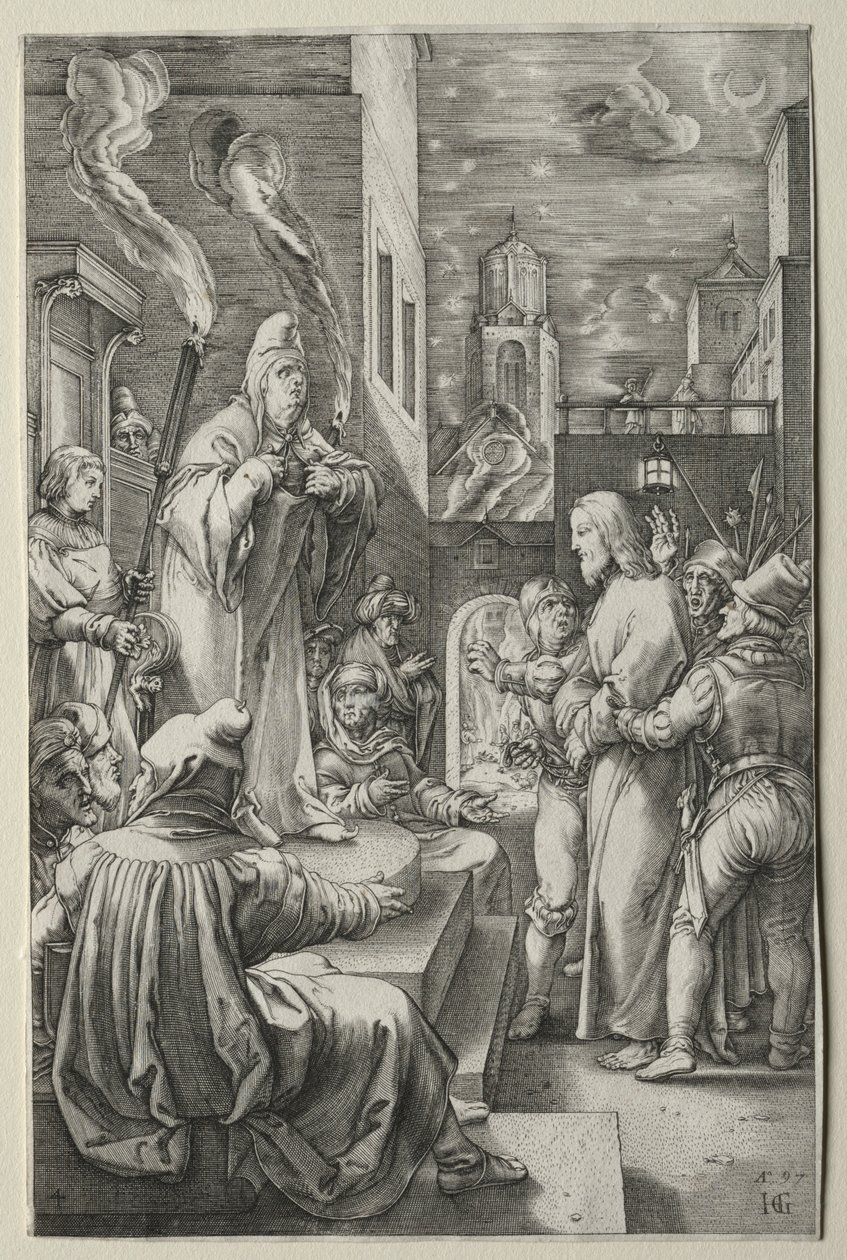 A paixão. de Hendrik Goltzius